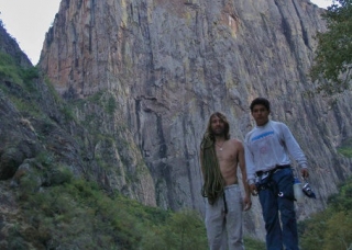 El pico de la montañ